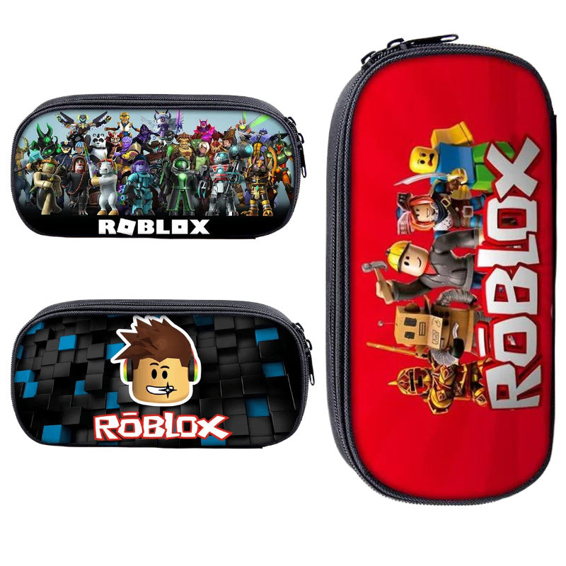 Pen Holder Organizer - Roblox Game Large Capacity Stationery Box