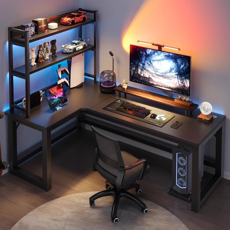 Home Office L Shaped Desk - Computer desk Home corner table Study