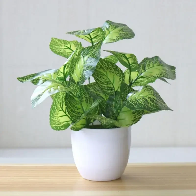 Home Office Layout - Artificial Plants Bonsai Fake Plants Home