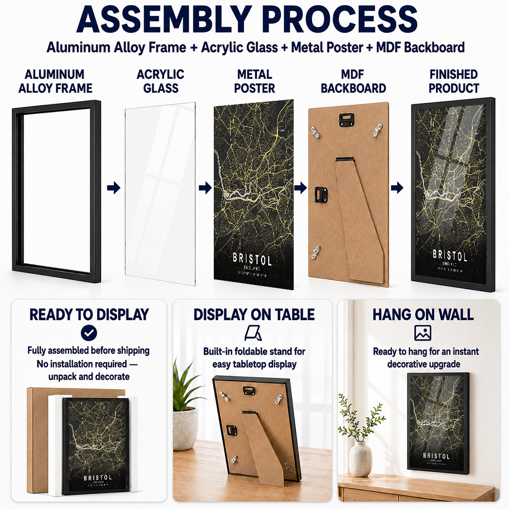 Bristol England Framed Aluminu - Home Office England review and price