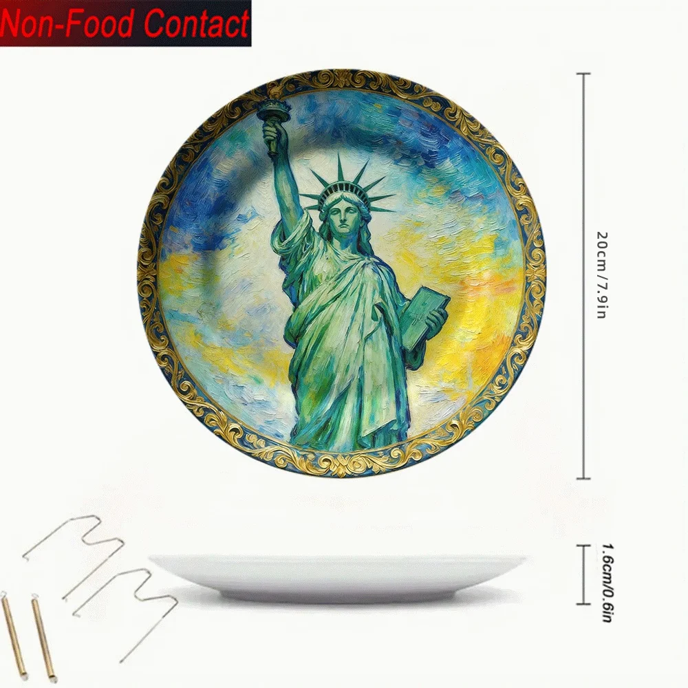 1pc Statue of Liberty Ceramic  - Home Office Contact review and price