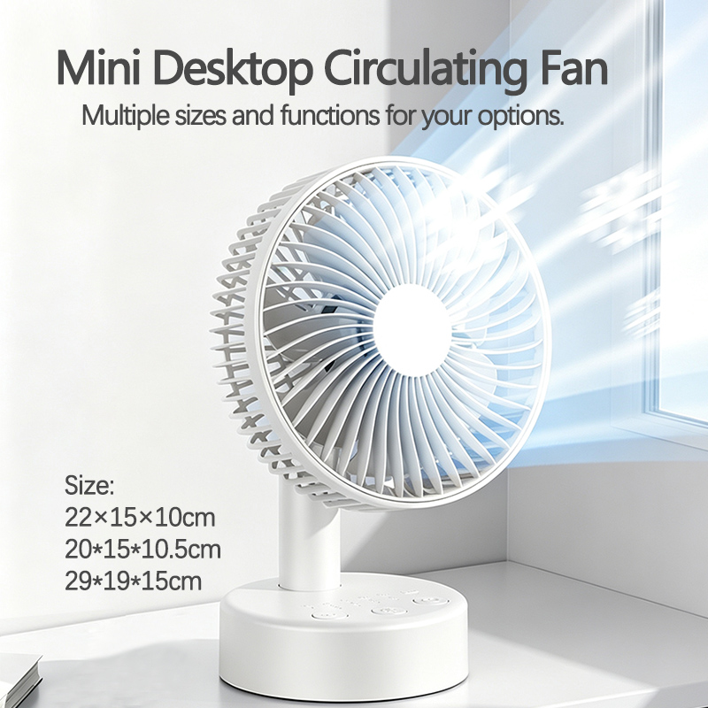 Desktop Mini Fan USB Rechargea - Home Office Hours review and price