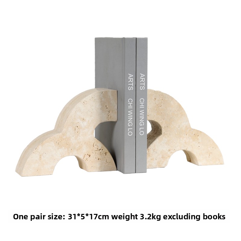 Modern Marble Bookends Heavy D - Home Office Library review and price