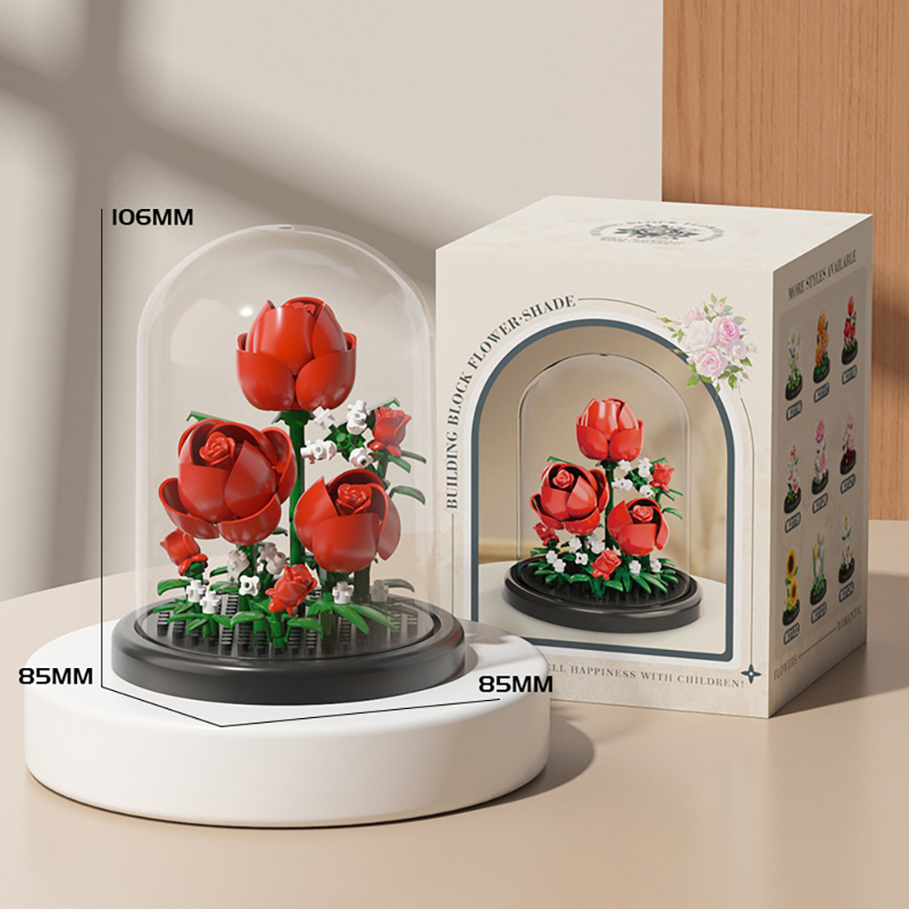 MOC Eternal Bouquet Rose Build - Home Office Pay review and price