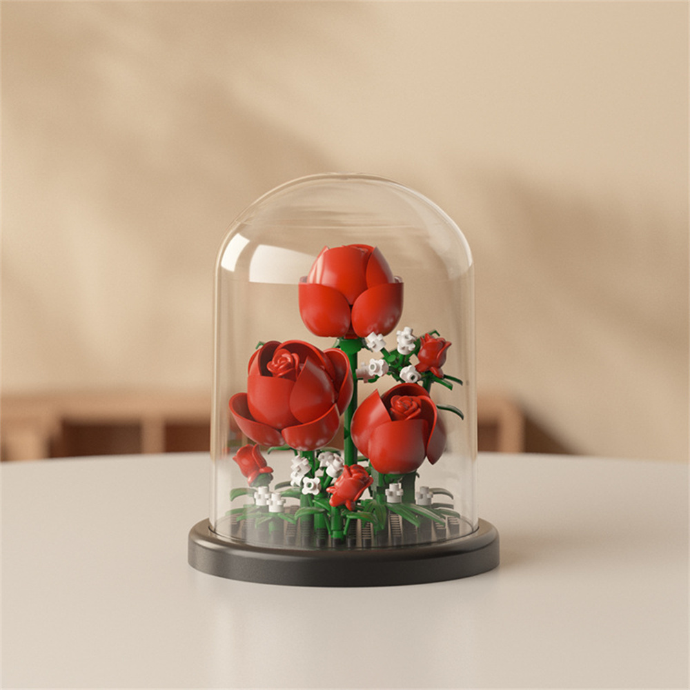 MOC Eternal Bouquet Rose Build - Home Office Pay review and price