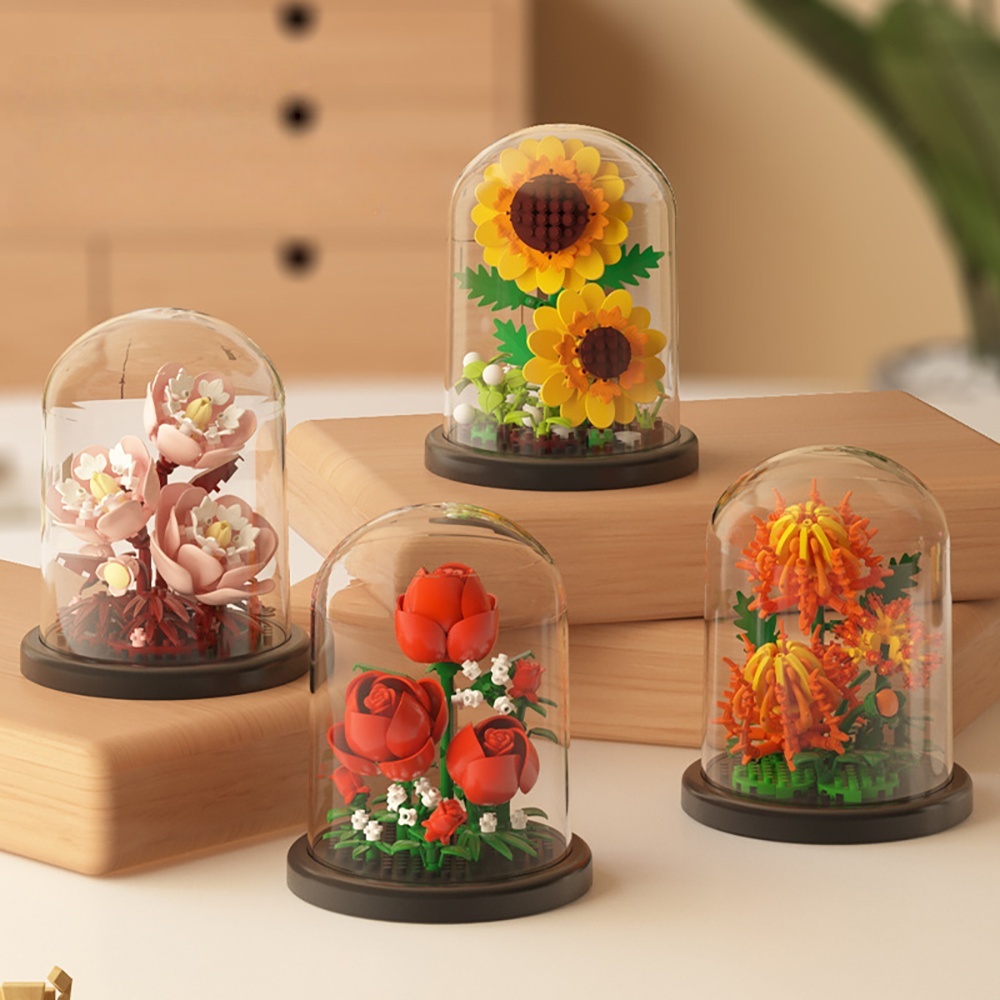 MOC Eternal Bouquet Rose Build - Home Office Pay review and price