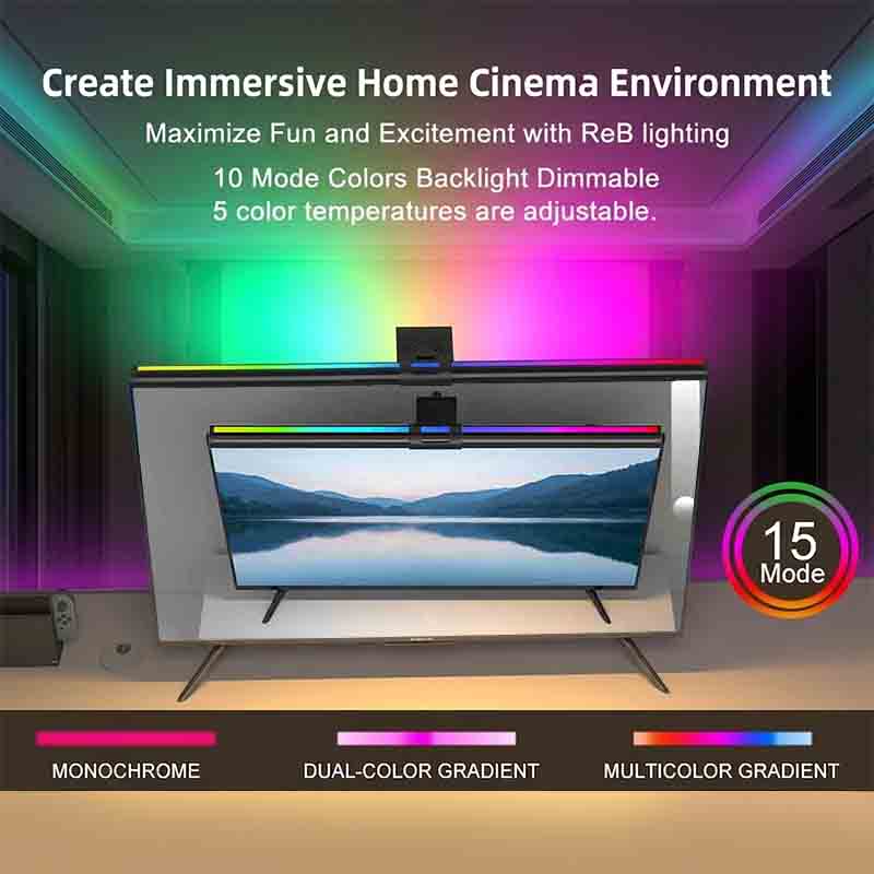 RGB Light 60/80cm Game Atmosph - Home Office Lamp review and price