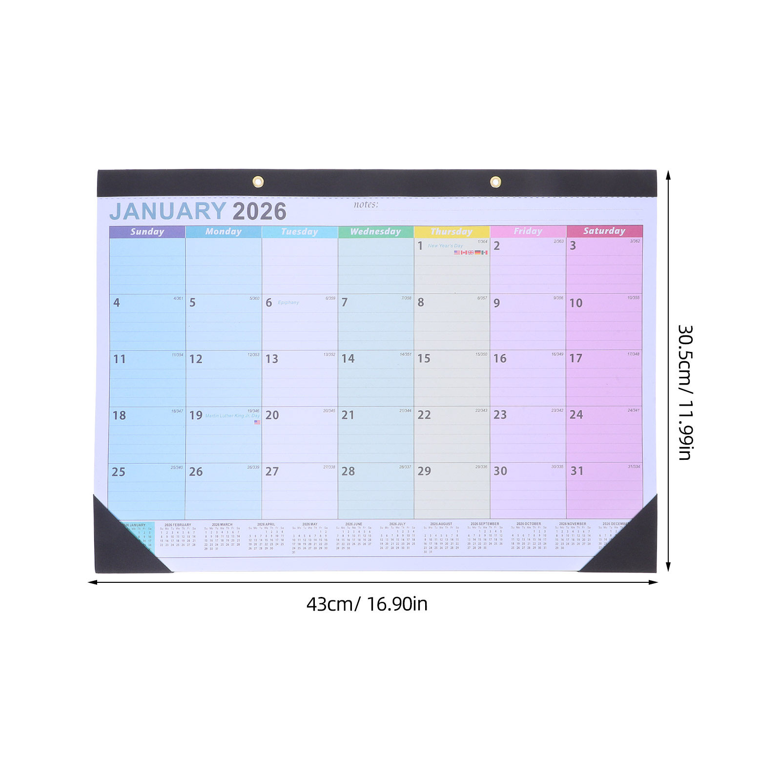 2026 Wall Calendar 18 Months f - Home Office Layout review and price
