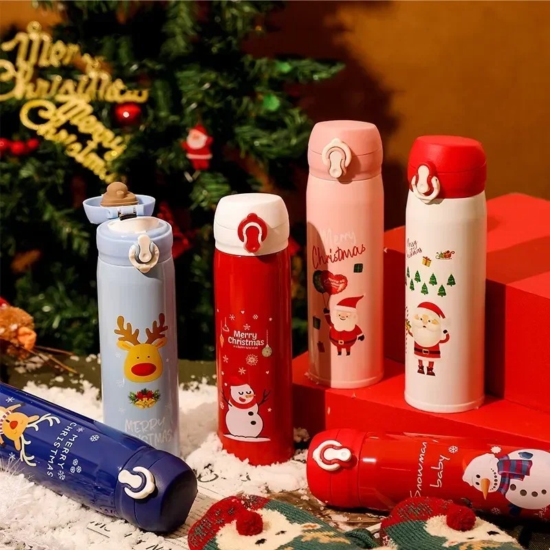 1-5PCS 500ml Christmas Insulat - Home Office Hours review and price