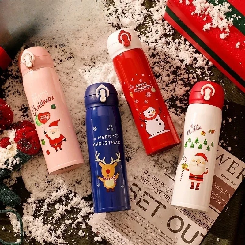 1-5PCS 500ml Christmas Insulat - Home Office Hours review and price