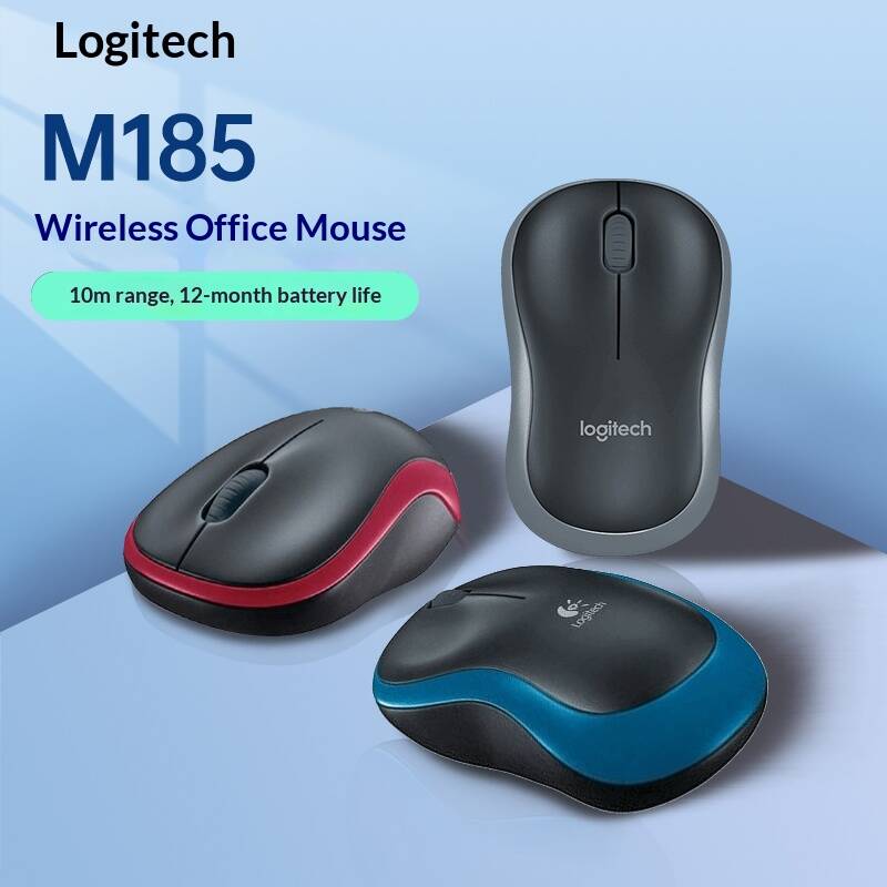 Logitech M185 Wireess Optica M - Home Office Pay review and price