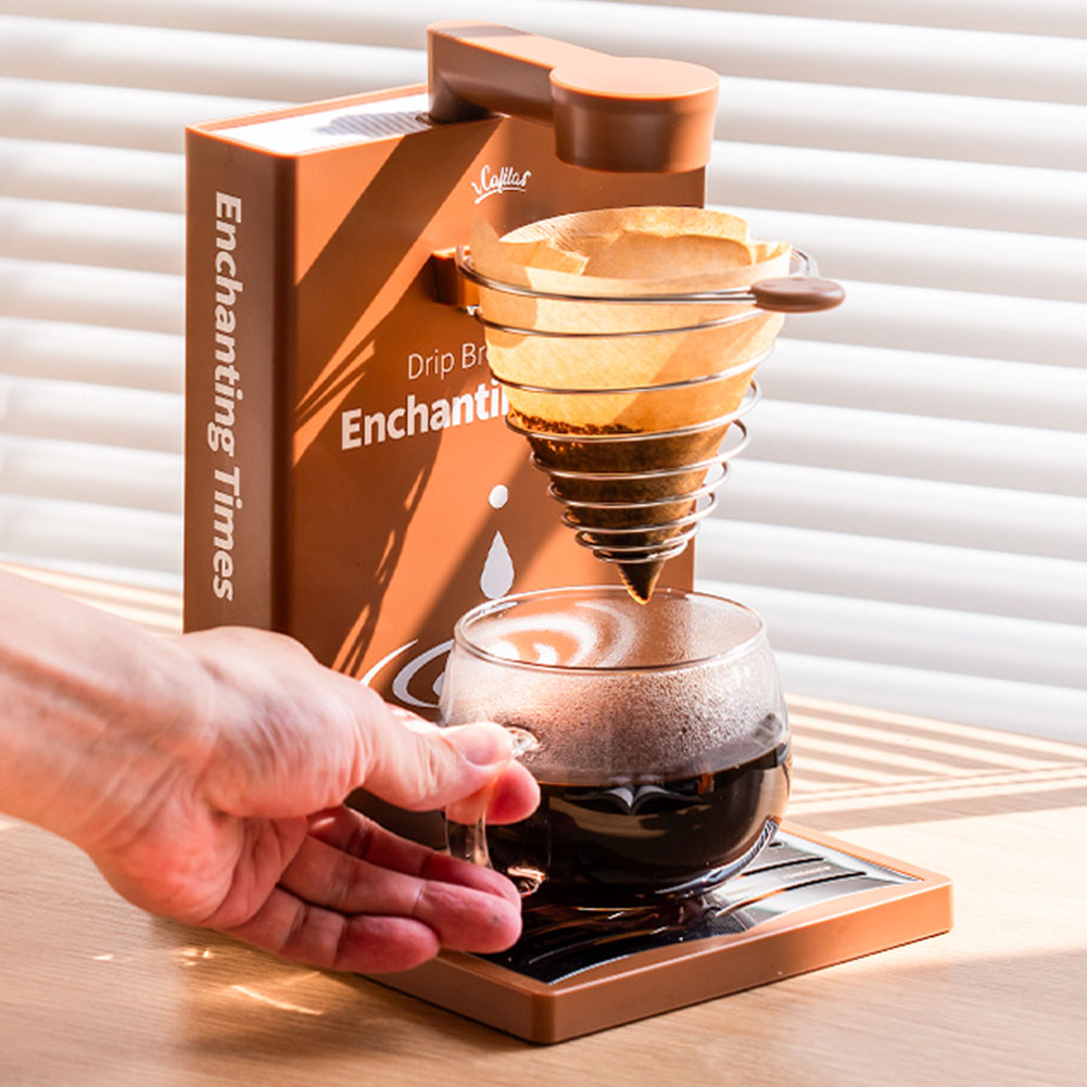 Electric Coffee Machine with F - Home Office Library review and price