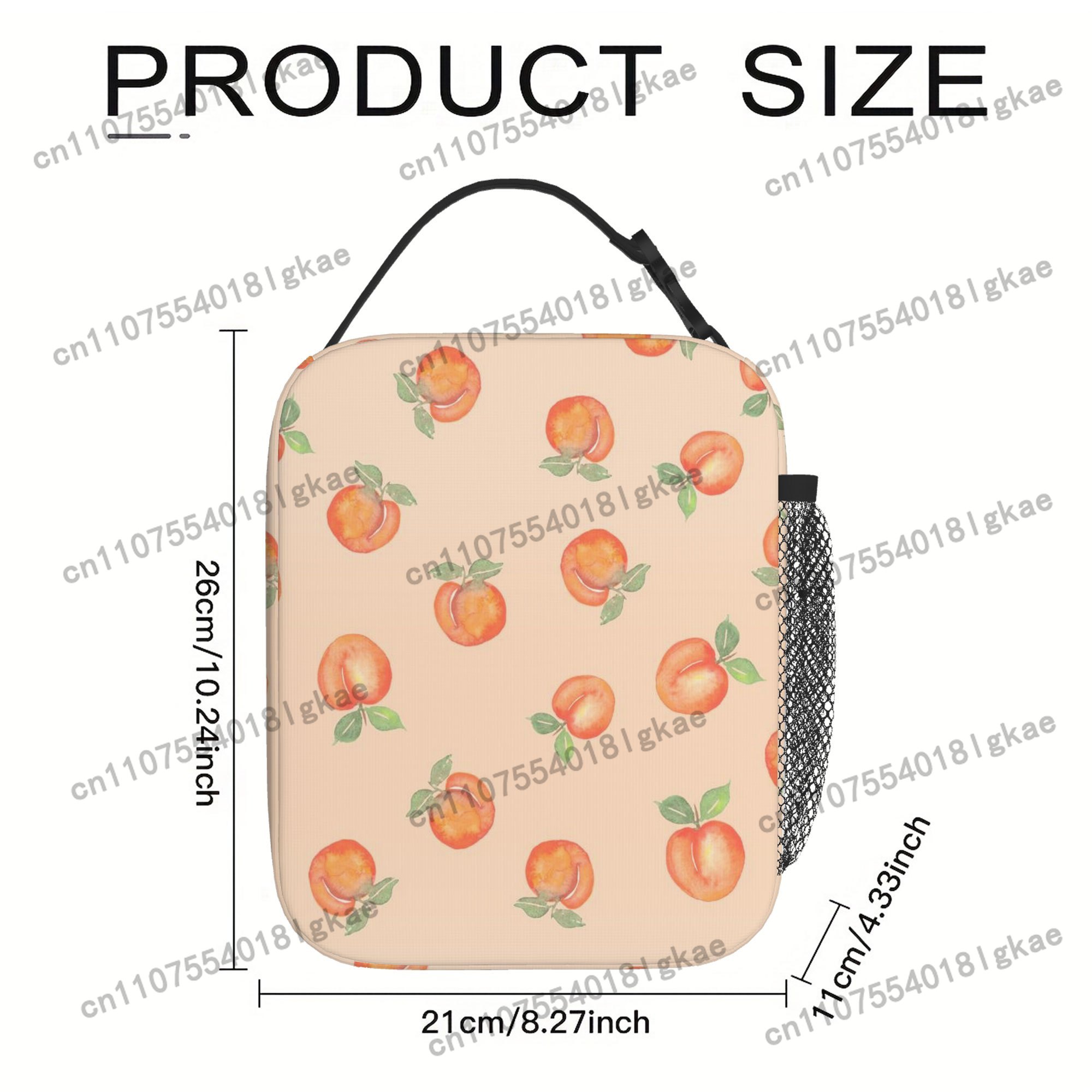 1pc Peach Pattern Insulated Th - Home Office Contact review and price