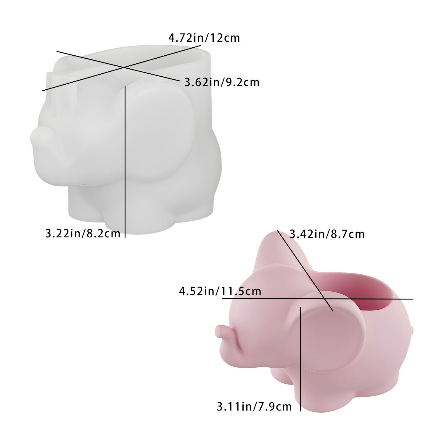 DIY Elephant Storage Cup Resin - Pen Holder Organizer review and price