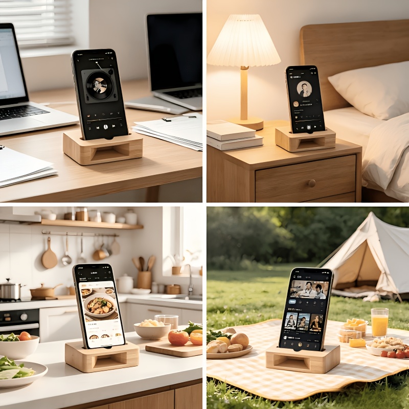 Bamboo Passive Sound Amplifier - Home Office Contact review and price