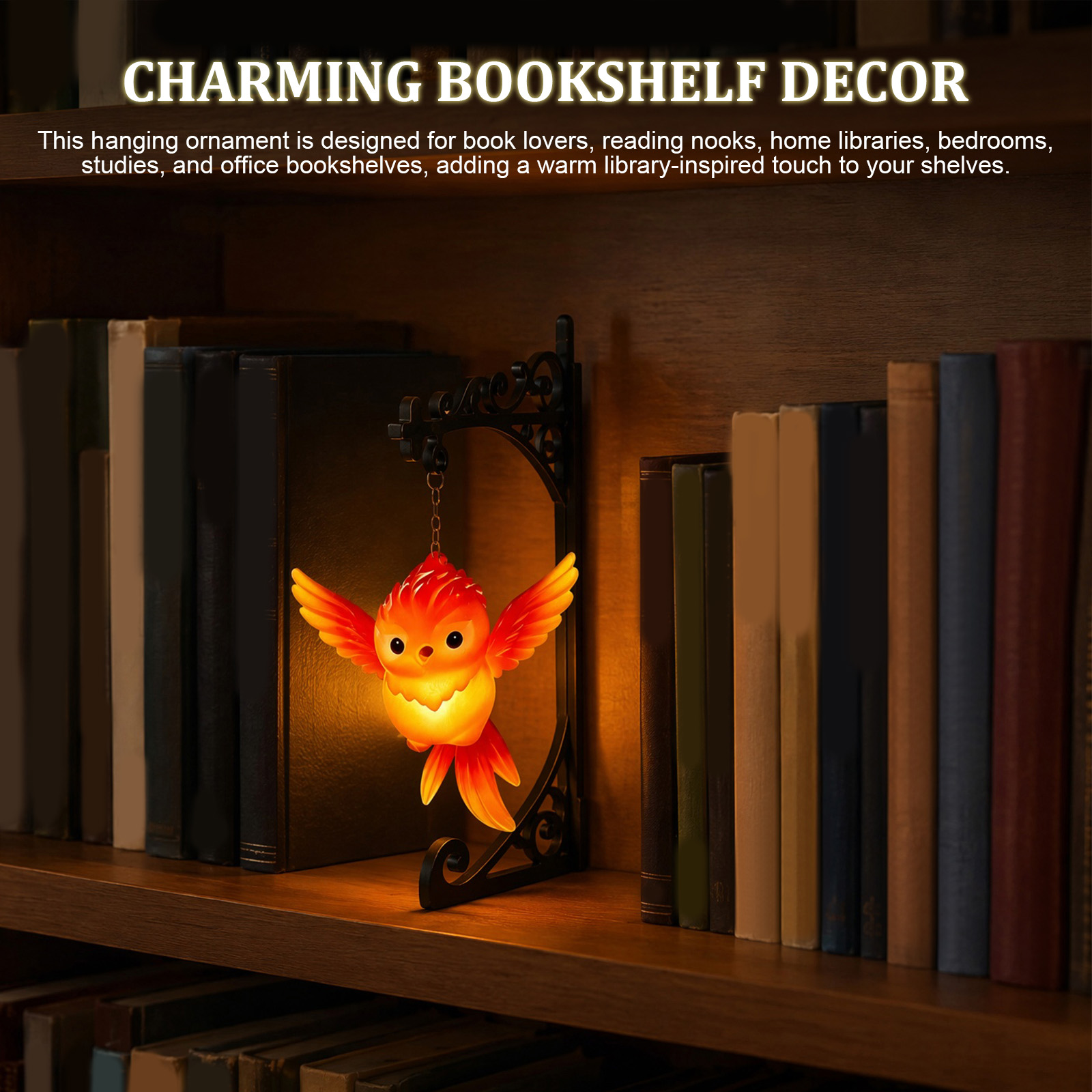 Decorative Owl Hanging Bookshe - Home Office Library review and price