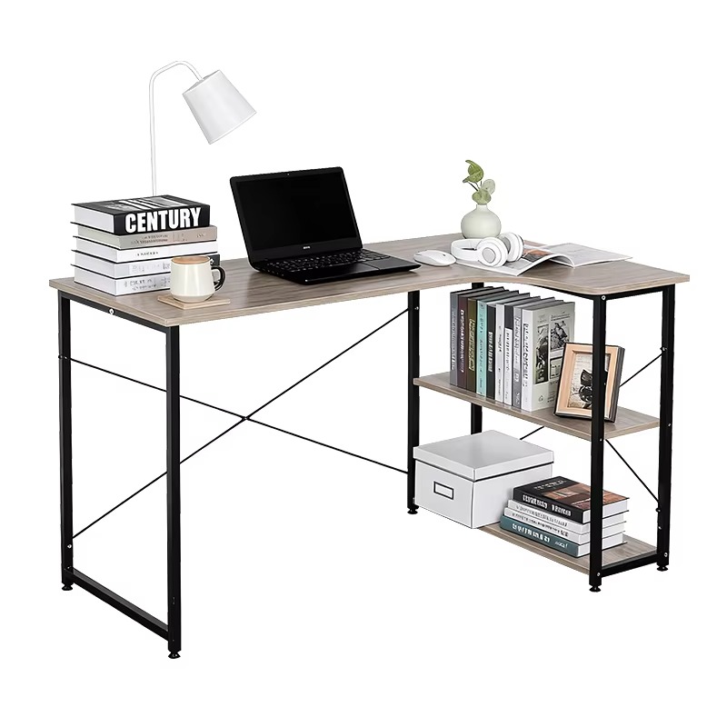L Shaped Corner Desk With Book - Home Office L Shaped Desk review and price