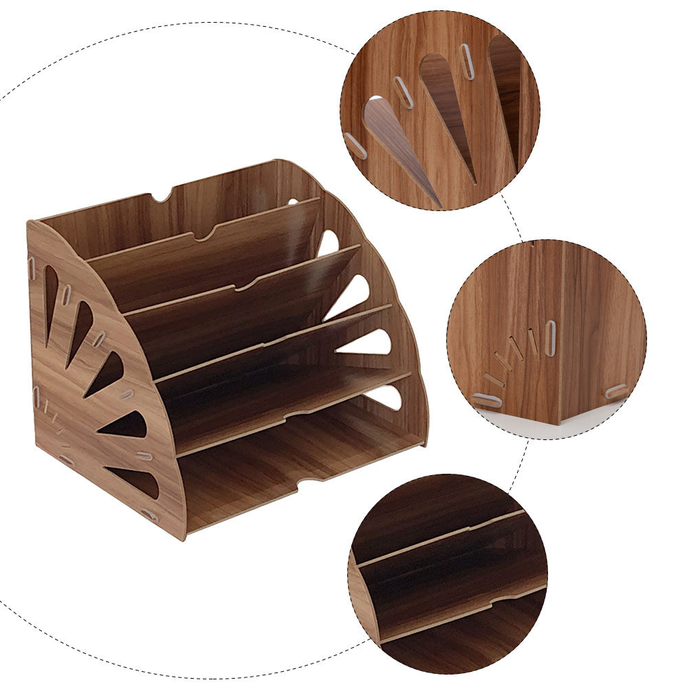 1Pcs Wooden Bookshelf Fan-Shap - Home Office Library review and price