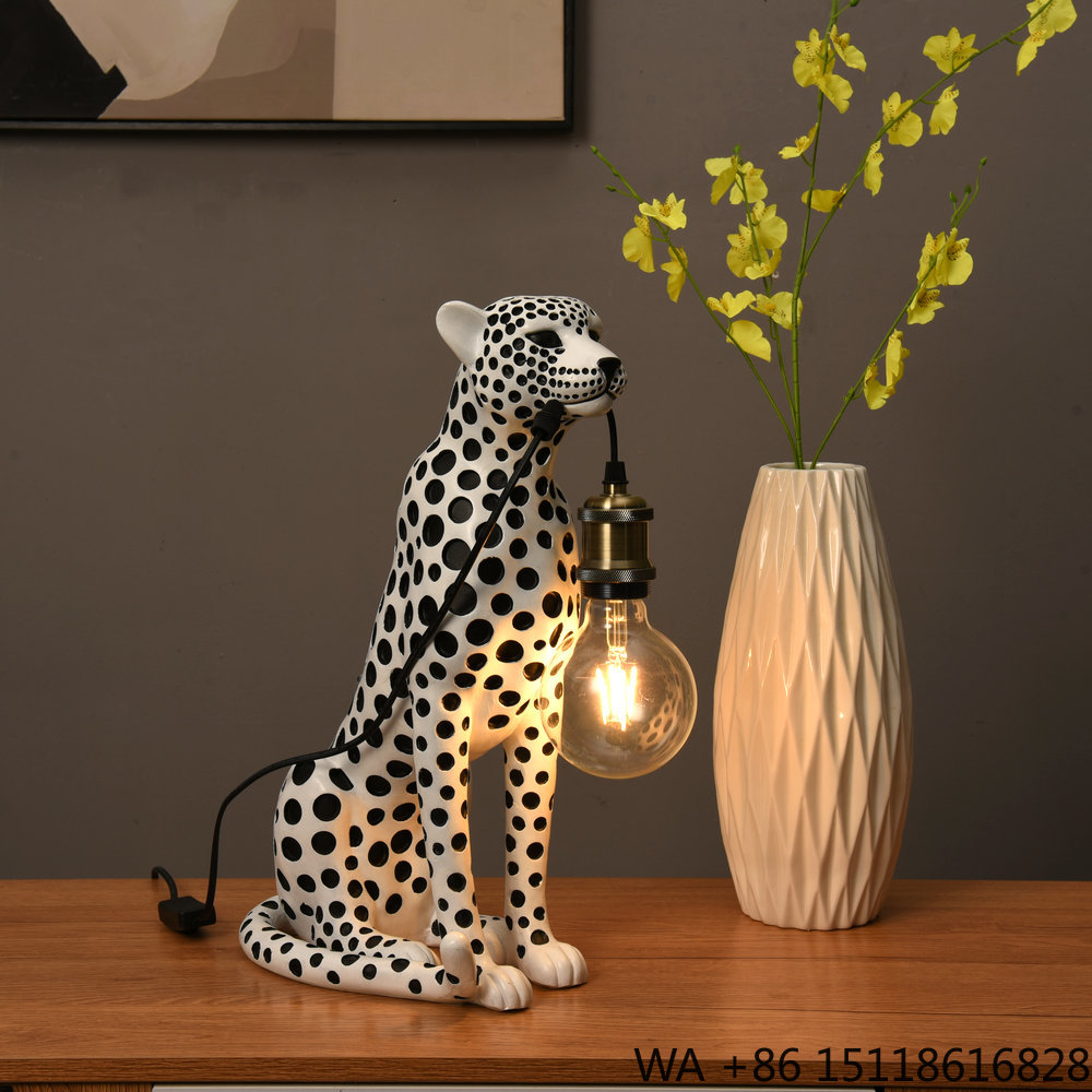Modern Art Animal Leopard Resi - Home Office Lamp review and price