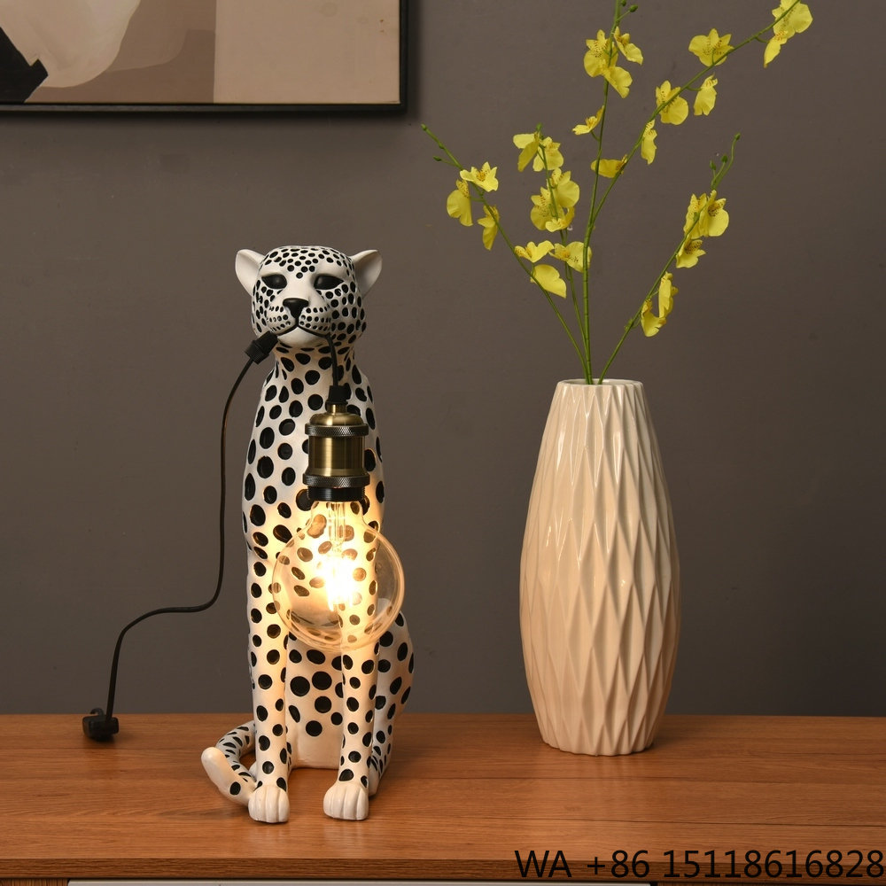 Modern Art Animal Leopard Resi - Home Office Lamp review and price
