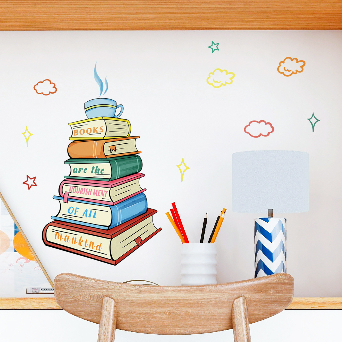 Never Stop Reading Wall Decals - Home Office Library review and price