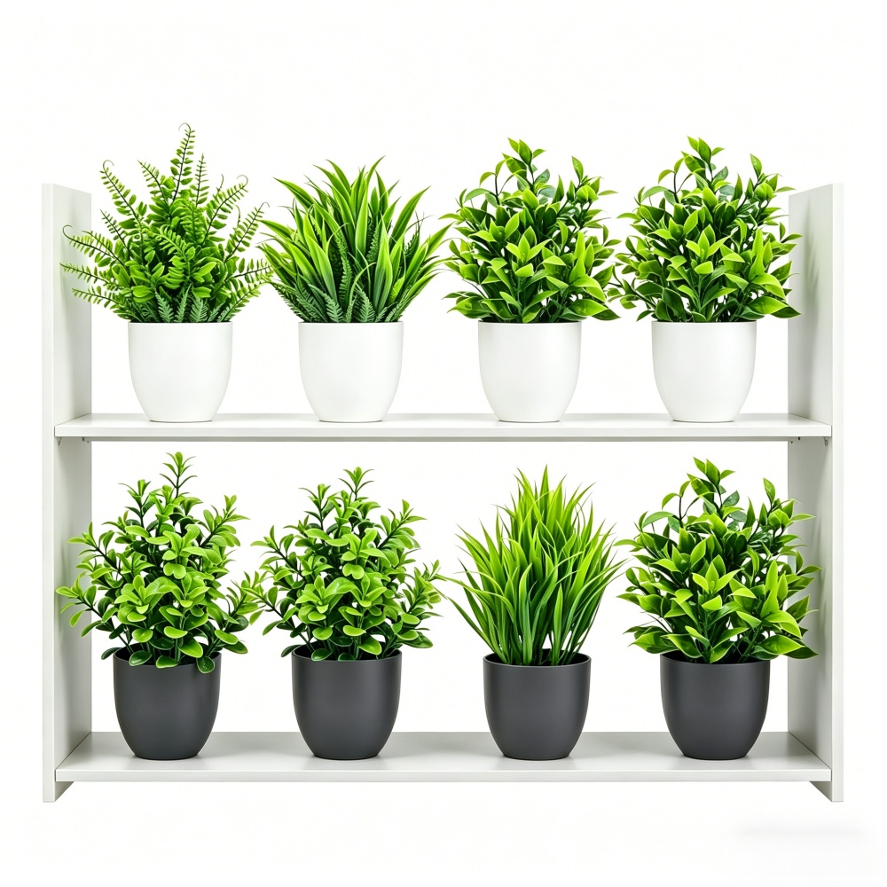 4pcs/set Mini Artificial Plant - Home Office Layout review and price