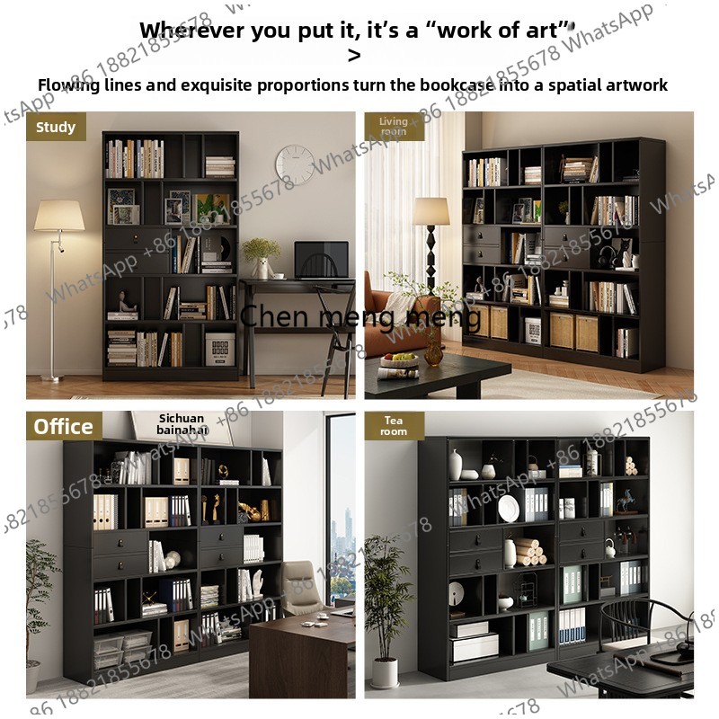 Book Shelf Wall and Bookcase 6 - Home Office Library review and price