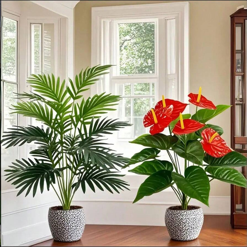 2sets Large Artificial Palm Pl - Home Office Layout review and price